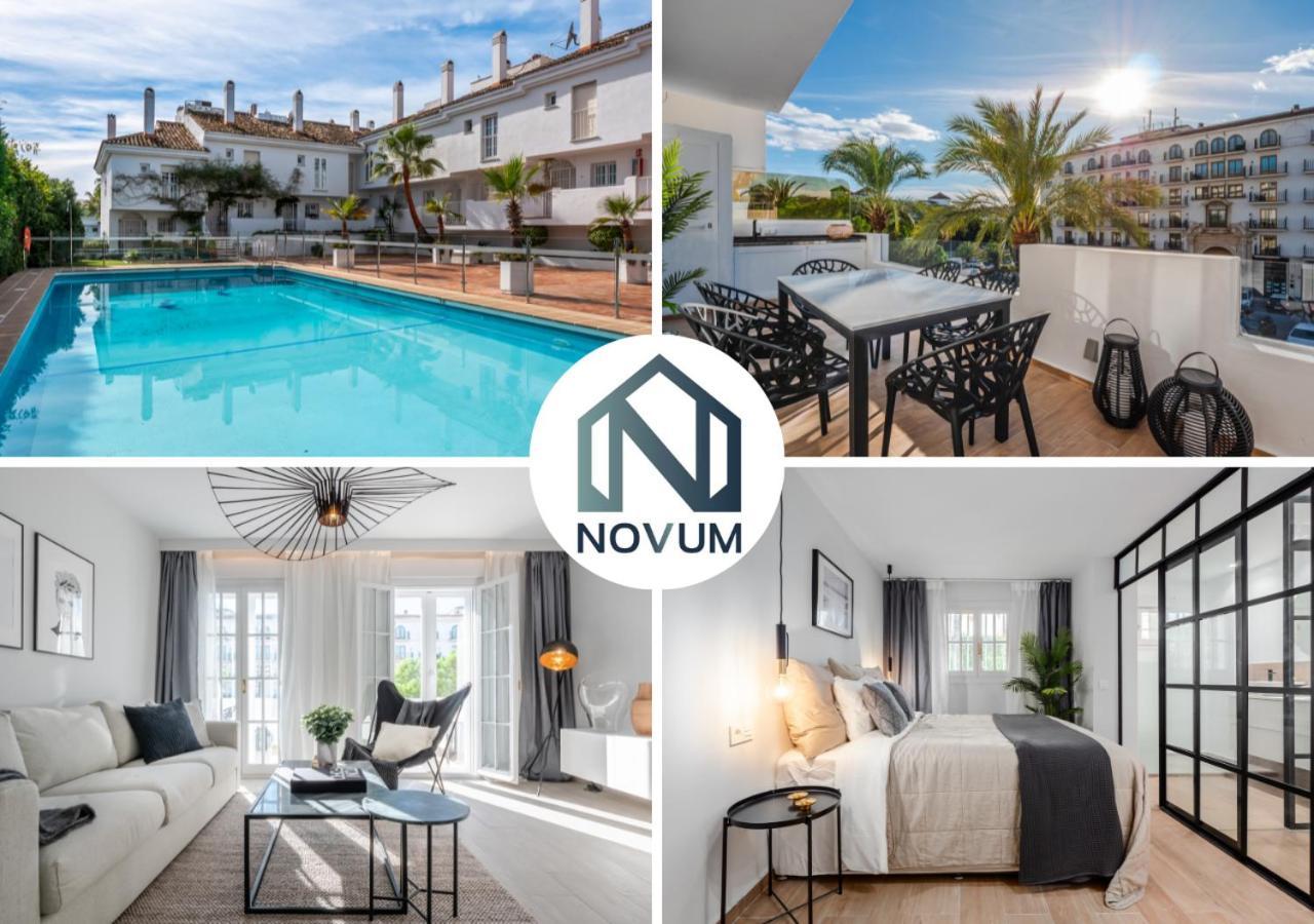 3 Bdrm Stylish Apt W Pool In Puerto Banus Marbella Eksteriør billede